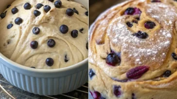 Blueberry Cream Cheese Loaf