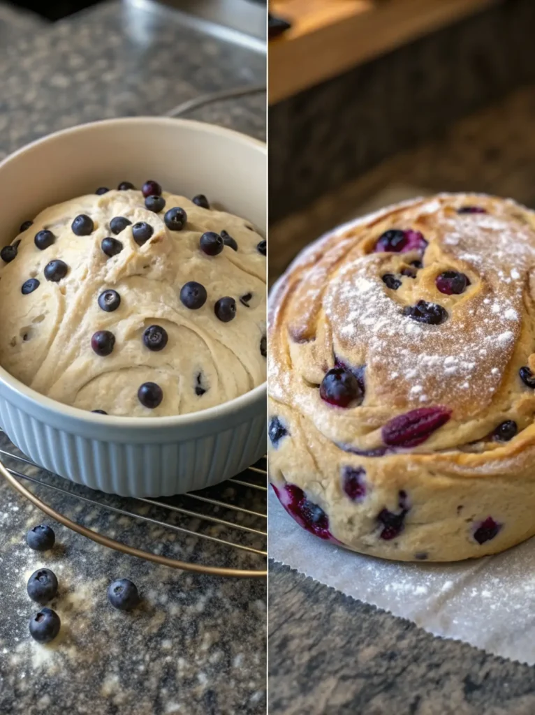 Blueberry Cream Cheese Loaf
