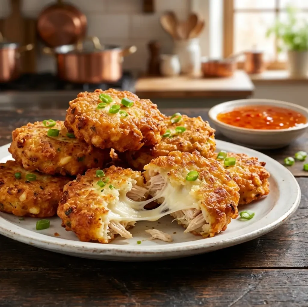 Cheesy Chicken Patties