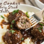 Cooker Salisbury Steak Meatballs