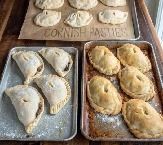 Savory Beef Cornish Pasties