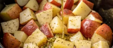 Slow Cooker Italian Herb Potatoes