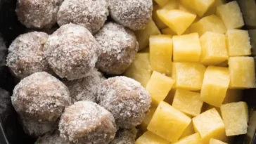 Slow Cooker Meatball and Potato Stew