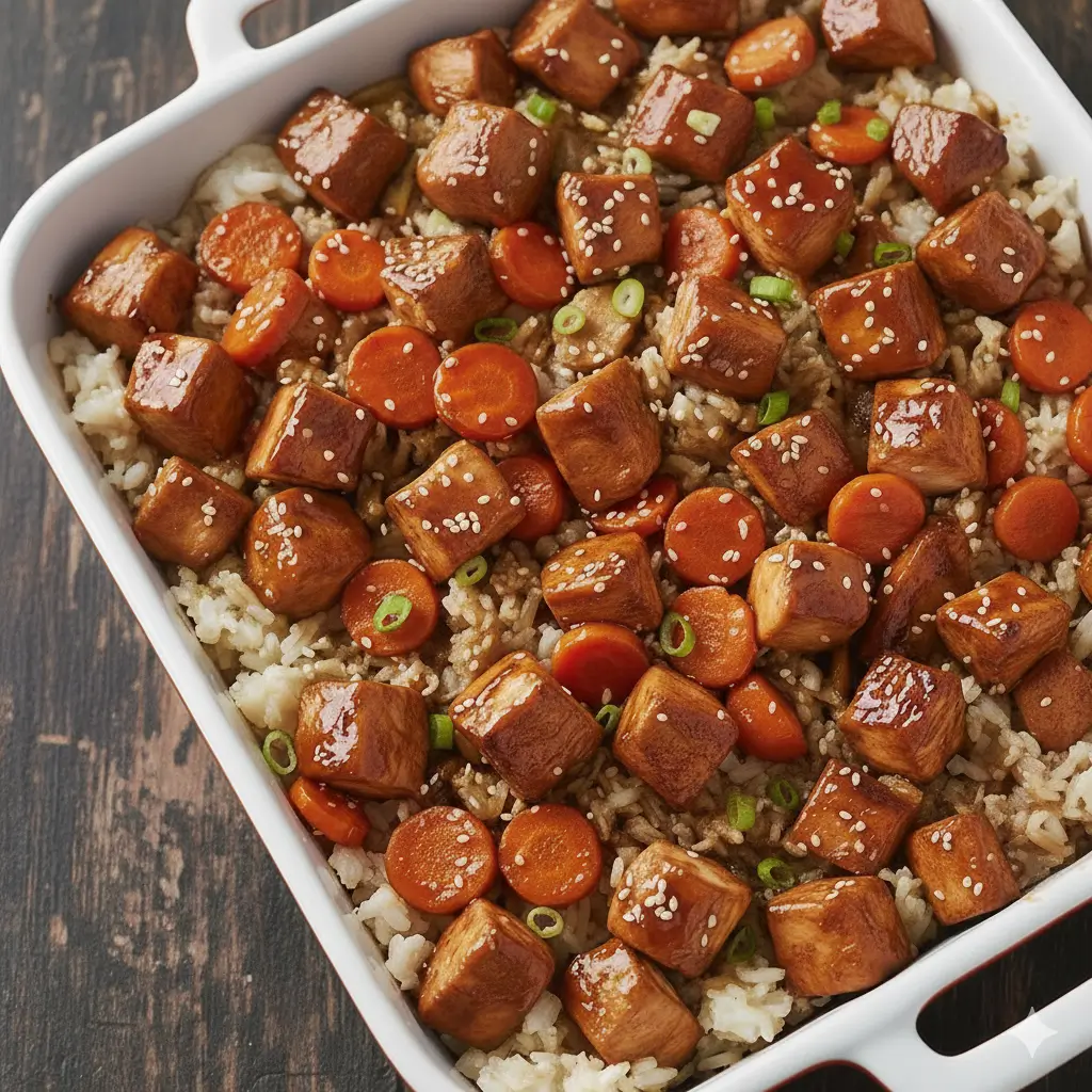 Teriyaki Chicken Casserole