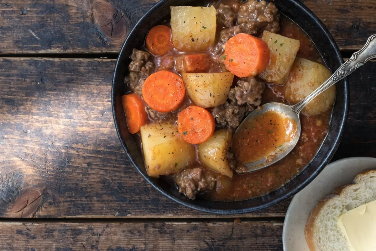 Slow Cooker Poor Man’s Stew