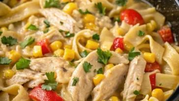Amish Chicken Corn Noodle