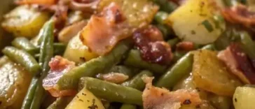 Country Ranch Green Beans 'n Potatoes with Bacon