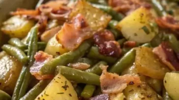 Country Ranch Green Beans 'n Potatoes with Bacon