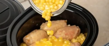 Dump cream style corn