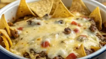 Hot Sausage Beer Cheese Dip