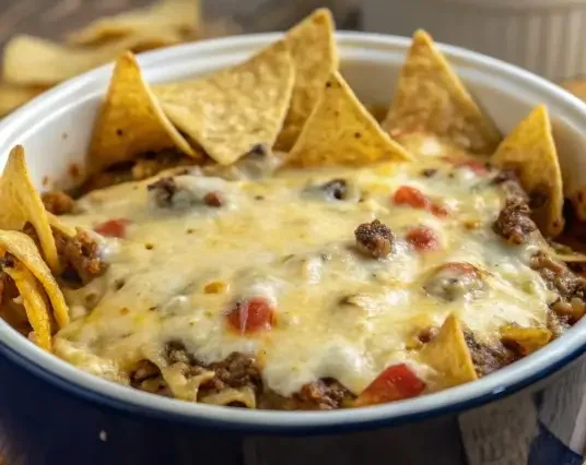 Hot Sausage Beer Cheese Dip
