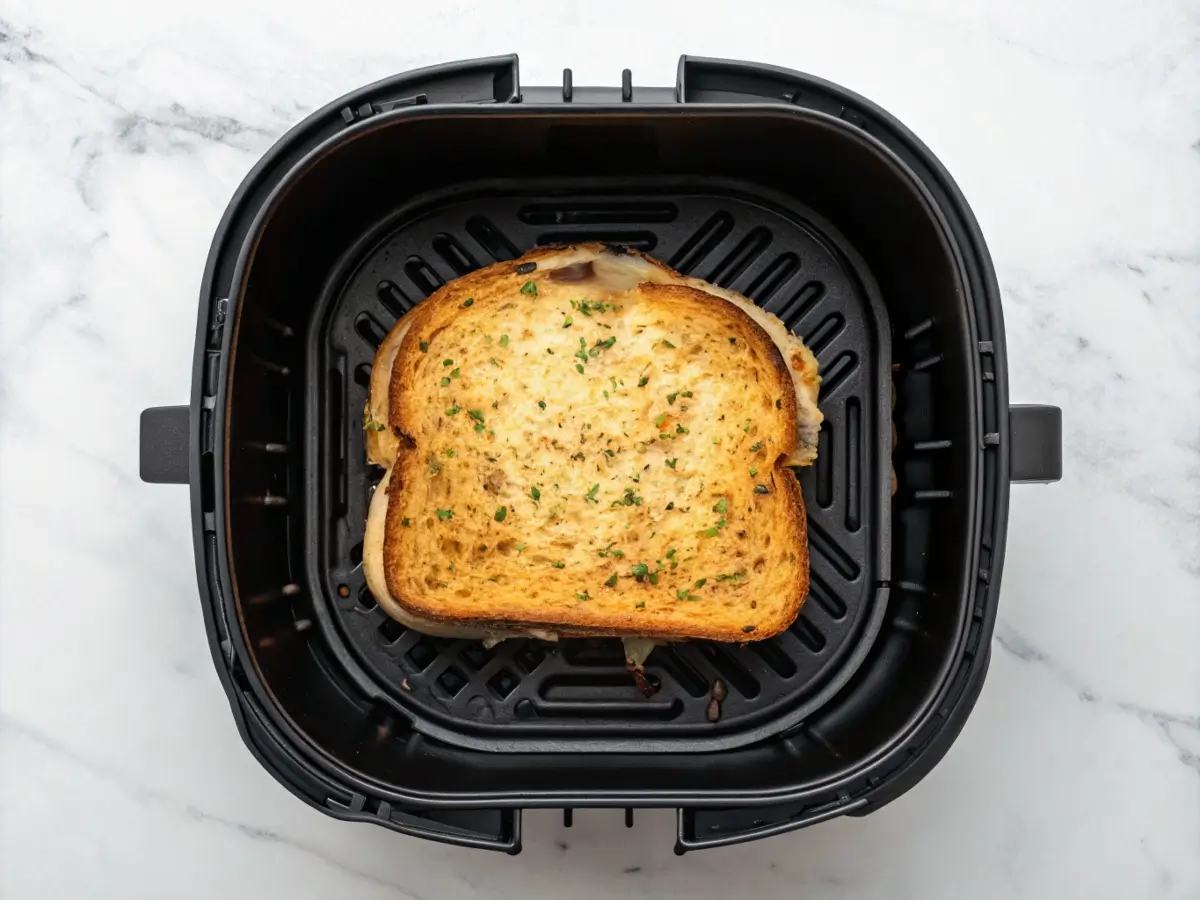 Air Fryer Grilled Cheese