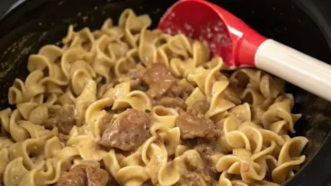 3-Ingredient Slow Cooker Beef Stew