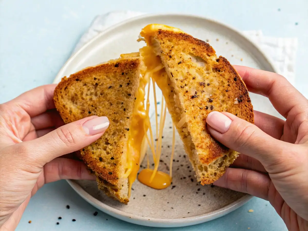 Air Fryer Grilled Cheese