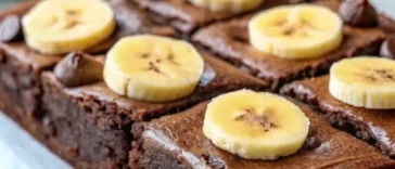 Fudgy Banana Brownies