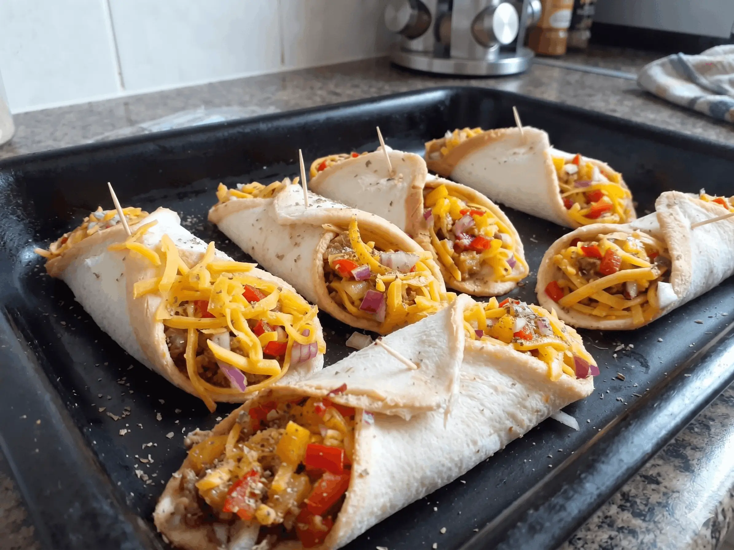 bread envelope snack