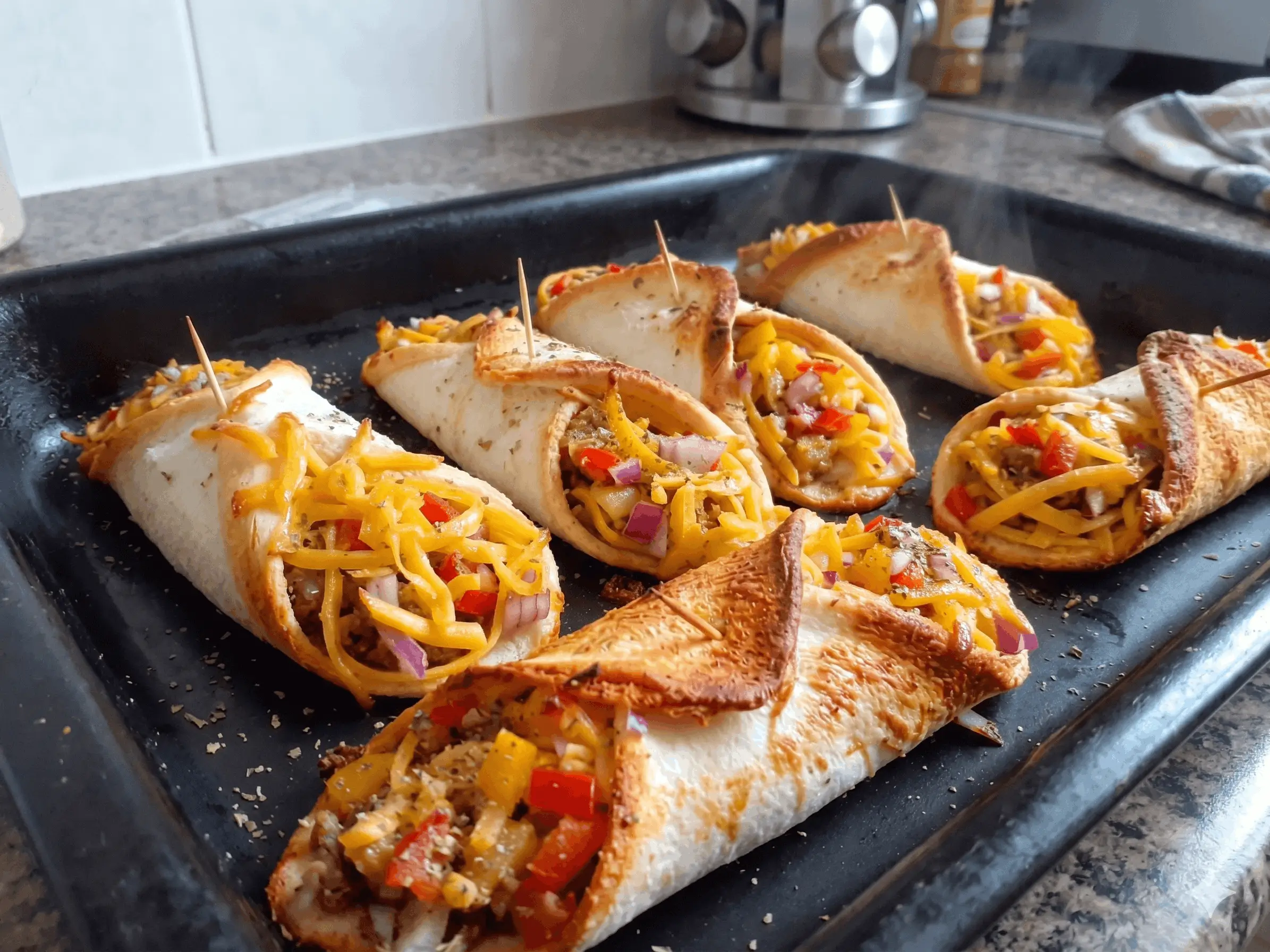 bread envelope snack