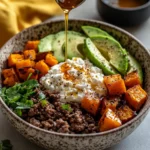 Sweet Potato Cottage Cheese Bowls with Hot Honey2