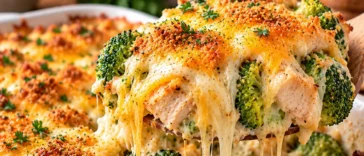 Cheesy Broccoli Chicken Bake