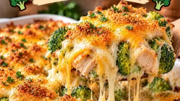 Cheesy Broccoli Chicken Bake