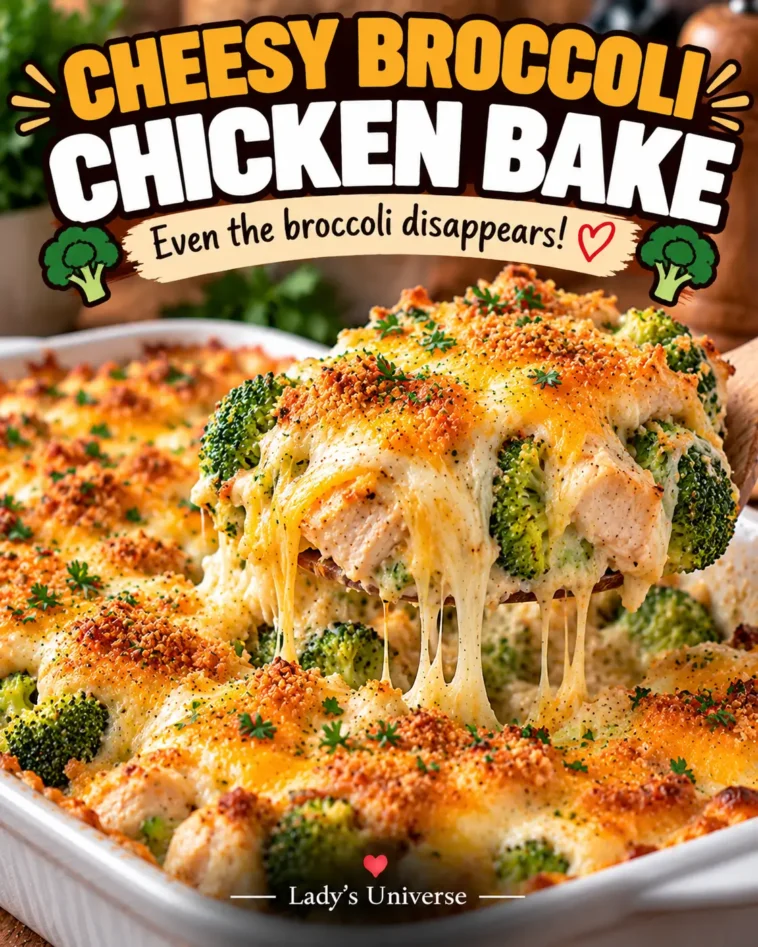 Cheesy Broccoli Chicken Bake