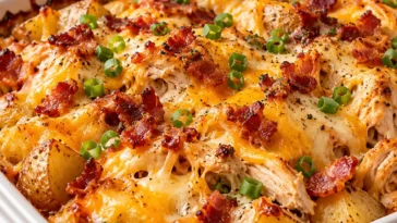 Cowboy Chicken Potato Casserole (1)