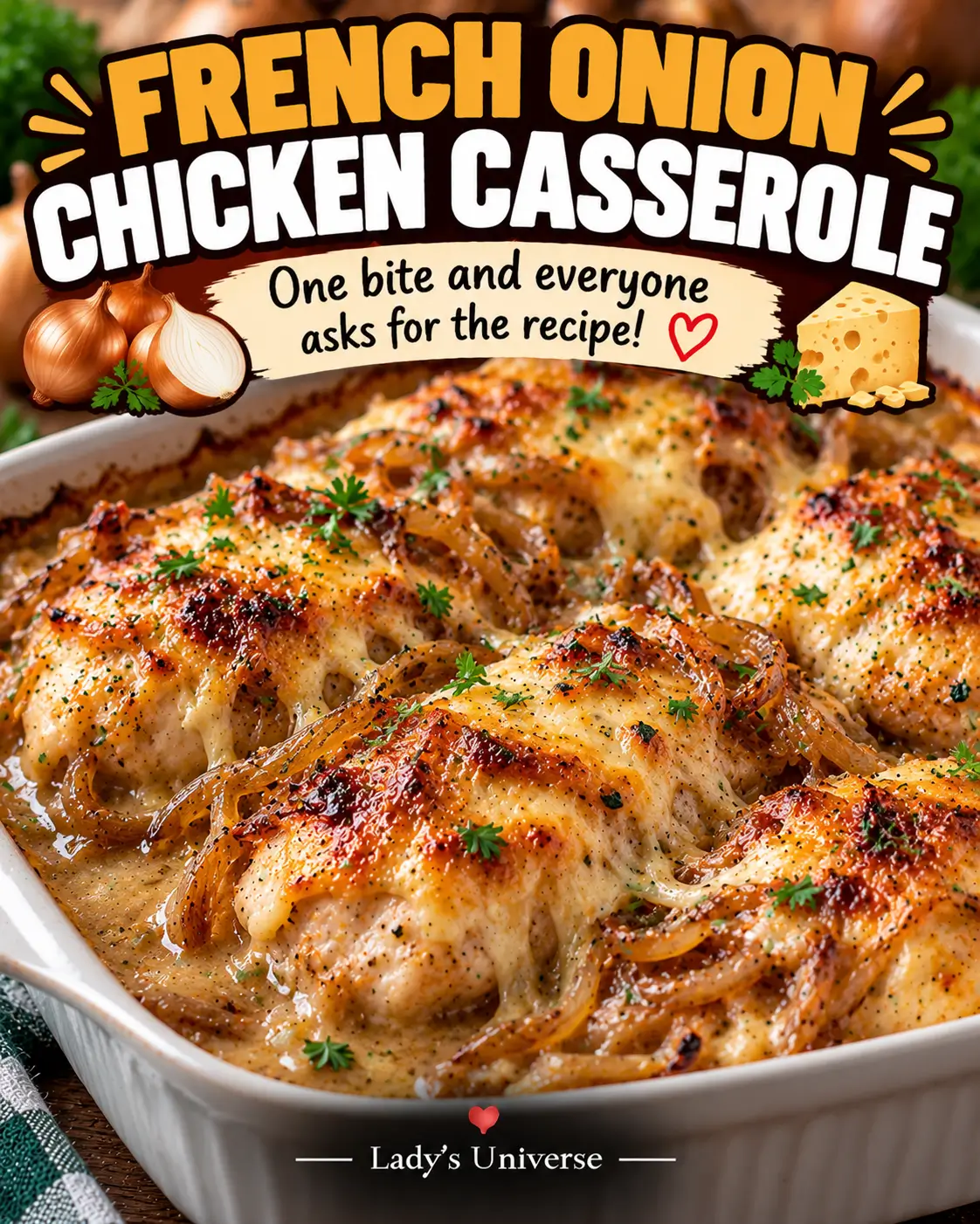 French Onion Chicken Casserole