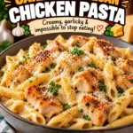 Garlic Parmesan Chicken Pasta Feast