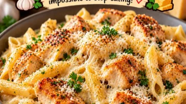 Garlic Parmesan Chicken Pasta Feast