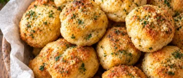Golden Garlic Herb Biscuit Bites-1